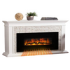 Curved Front Fireplace