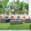 8-pieces Wicker Sofa Set