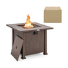 Square Fire Pit Coffee Table