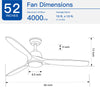 Intergrated LED Ceiling Fan