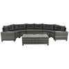 8-pieces Wicker Sofa Set