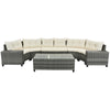 8-pieces Wicker Sofa Set