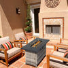 Volcanic Stone Gas Firepit